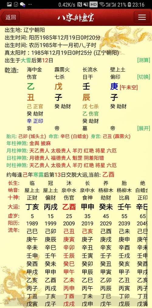 丁亥日庚子时八字(庚子丁亥出生的富贵八字)